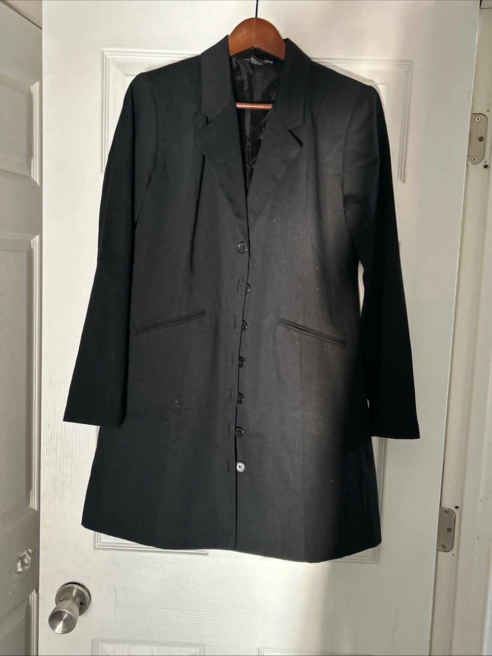 Monterey Bay Black Long Women's Blazer Jacket